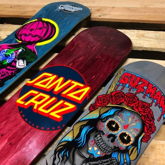 Longboard Skateboard Santa Cruz Skateboard Deck - Godzilla Mecha